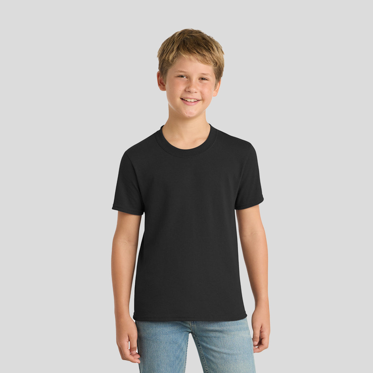 Youth Core Blend Tee | Jet Black