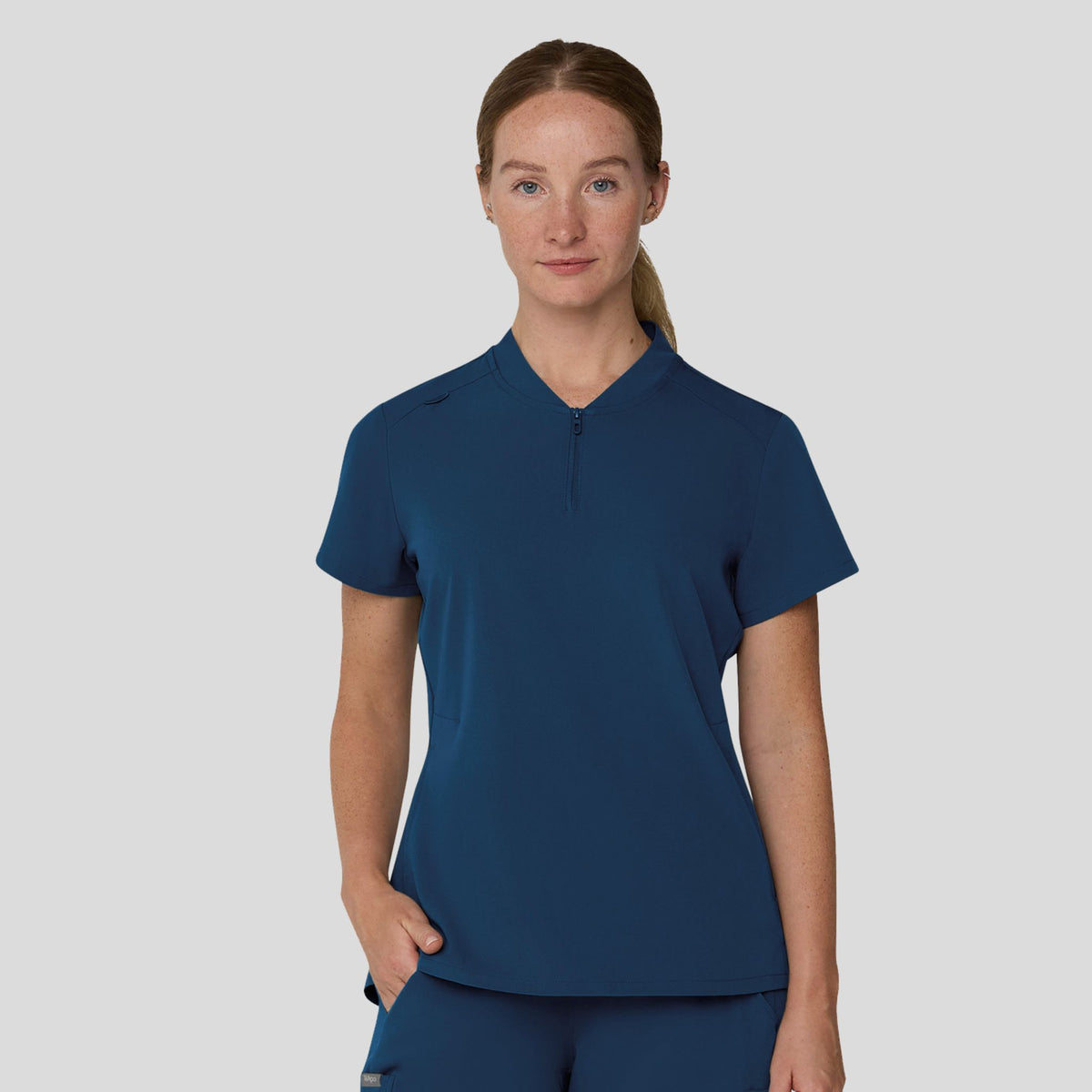 Tempo Women's 1/4 Zip Top | Caribbean