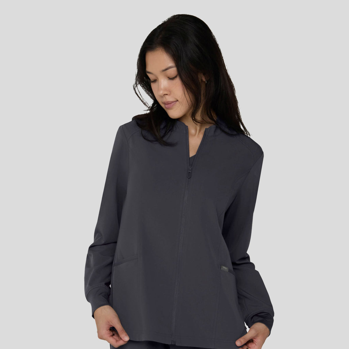 Tempo Women's Zip Jacket | Pewter