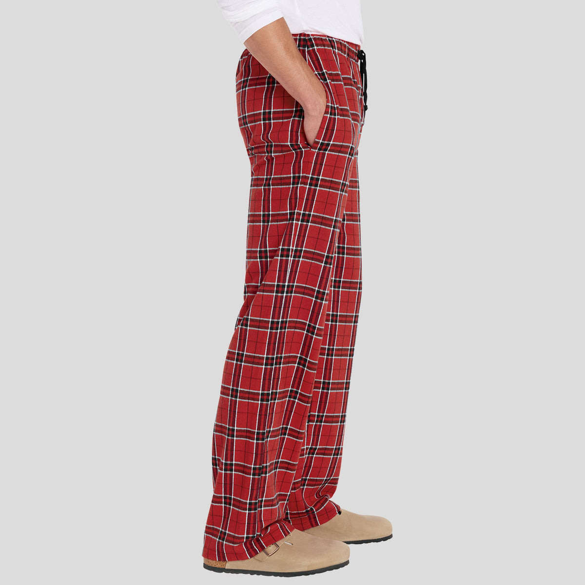 Flannel Pocket Pant | New Red
