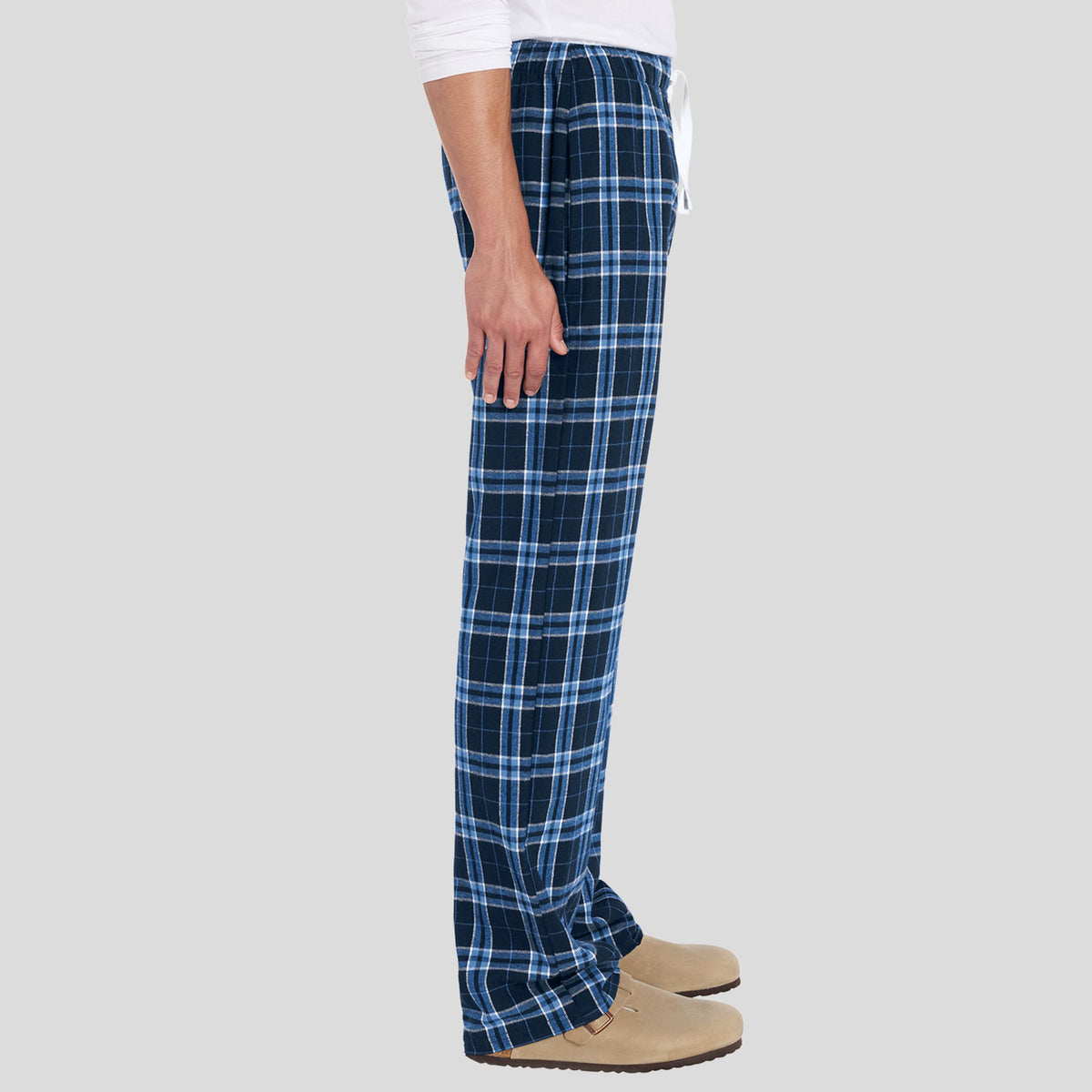Flannel Pocket Pant | True Navy/Carolina Blue