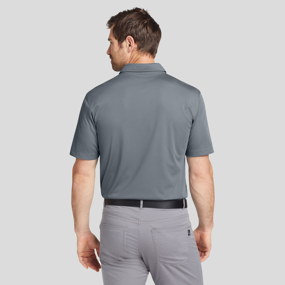 Dri-FIT Vertical Mesh Polo | Cool Grey