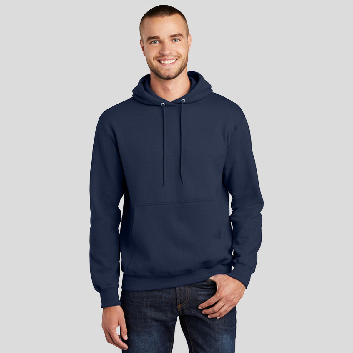 Core Fleece Pullover Hooded Sweatshirt | Navy