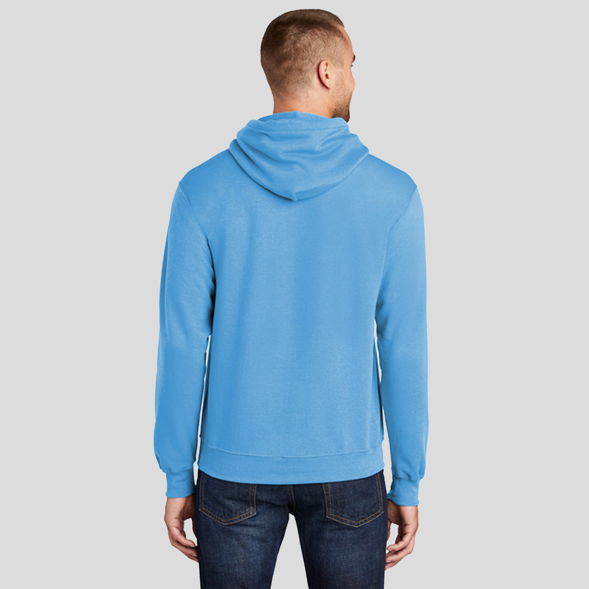 Core Fleece Pullover Hooded Sweatshirt | Aquatic Blue