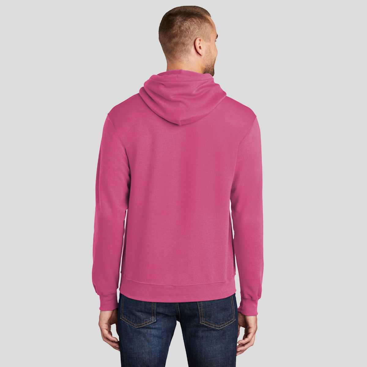 Core Fleece Pullover Hooded Sweatshirt | Sangria