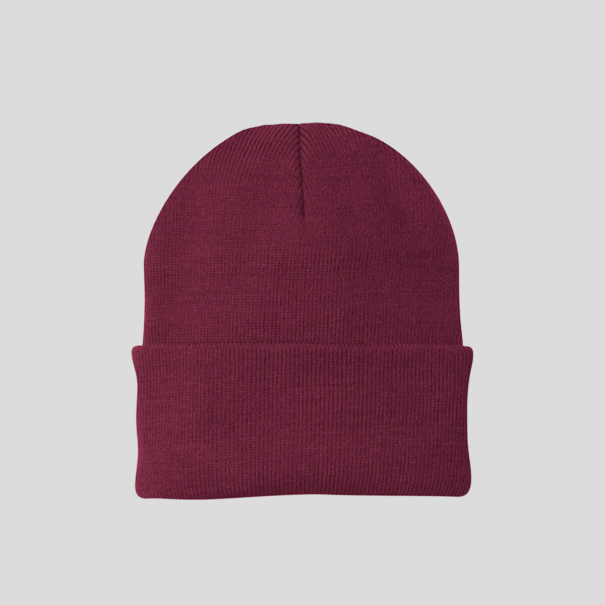 Knit Cap | Maroon