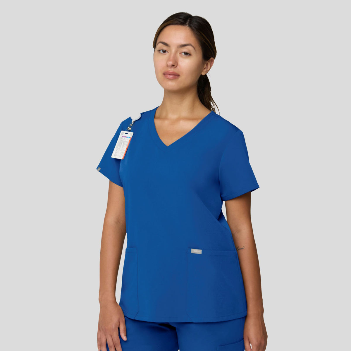 Tempo Women's V-Neck Top | Royal