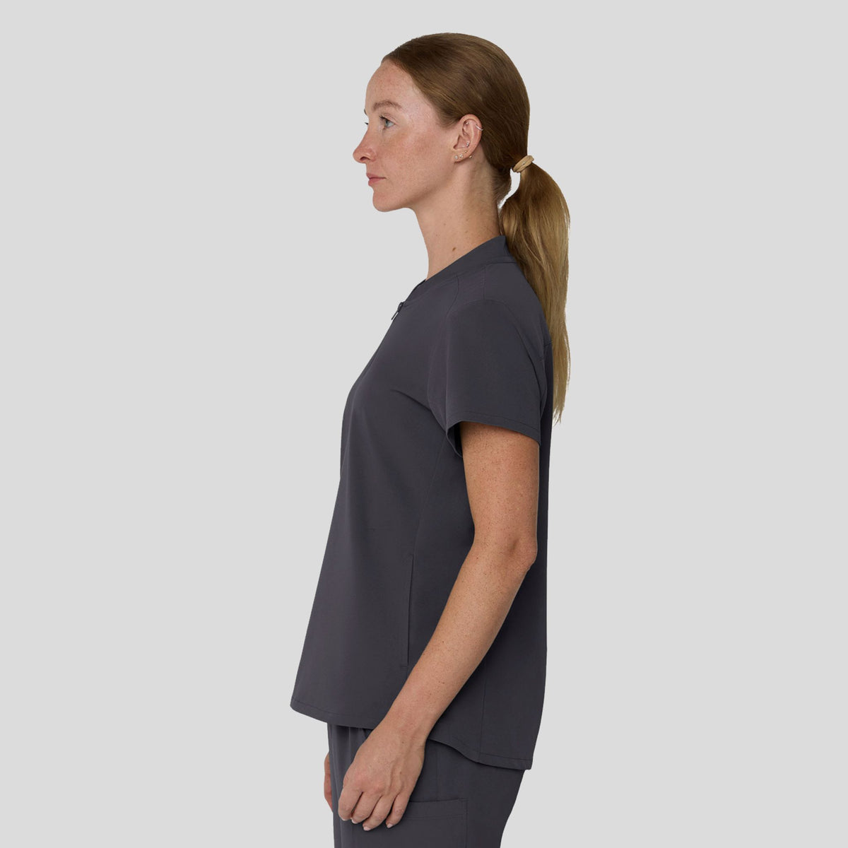 Tempo Women's 1/4 Zip Top | Pewter